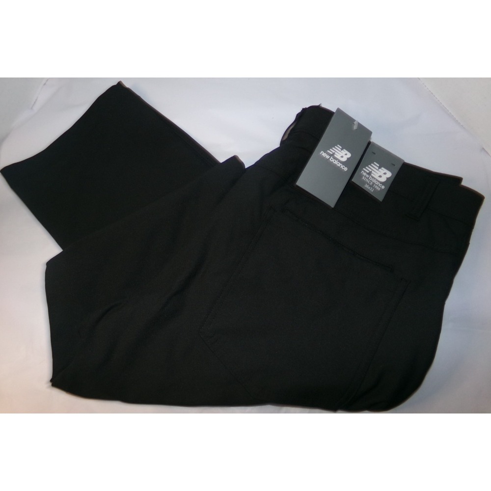 NEW BALANCE‎ MENS TECH PANTS~BLACK~36X32~NWT